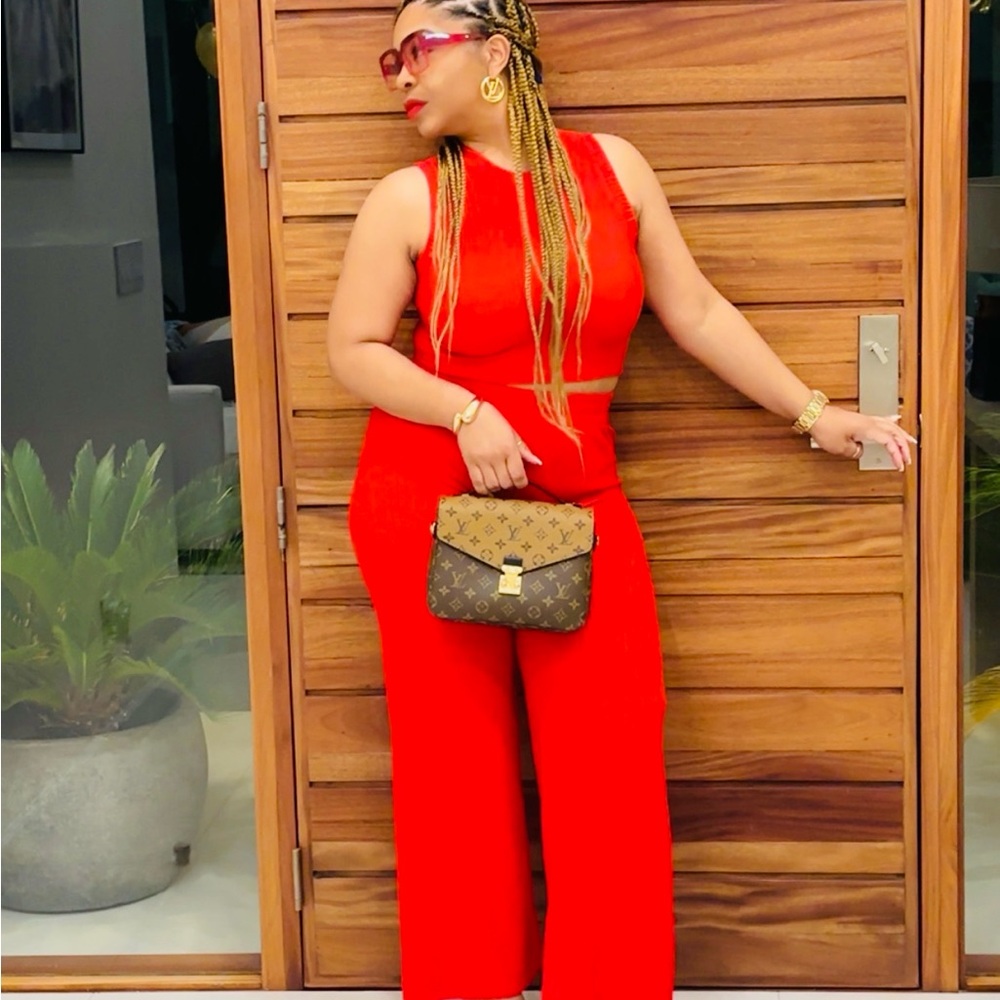 Red Women's Jumpsuit